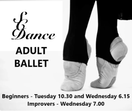 Adults Ballet WINTER 2025 - 10 Week Term